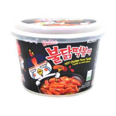 Hot chicken - BULDAK - Toppokki bowl 185G (SAMYANG)