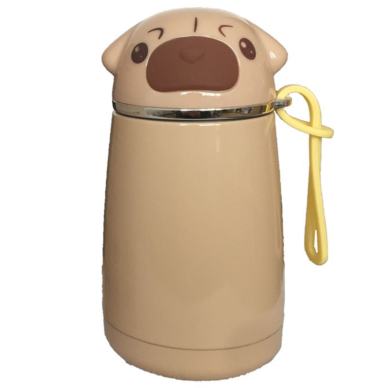 Mopps Thermal Bottle - pug dog 300ML