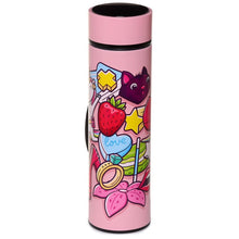 Load image into Gallery viewer, Thermo bottle with digital thermometer - Unicorn Sweet Teen 450ML
