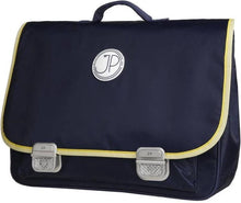 Load image into Gallery viewer, Boy&#39;s &quot;Young first&quot; navy blue satchel
