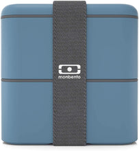 Load image into Gallery viewer, LUNCH BOX MONBENTO MB SQUARE DENIM 1.7L
