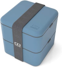 Load image into Gallery viewer, LUNCH BOX MONBENTO MB SQUARE DENIM 1.7L
