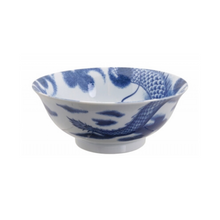 Load image into Gallery viewer, JAPANESE BOWL BLUE DRAGON PATTERN
