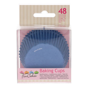 FunCakes Cupcake Cases -Royal Blue- pcs/48 