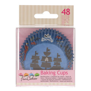 FunCakes Cupcake Cases -Pirates- pk/48 