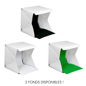 Collapsible photo studio light box 40x40x40cm