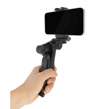 Load image into Gallery viewer, LED light and microphone on tripod for photos and videos
