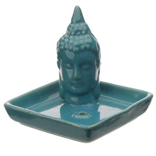 Load image into Gallery viewer, Burner for incense cones or sticks - Buddha (several colors, random)
