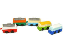 Charger l&#39;image dans la galerie, Gomme japonaise - Trains &amp; Bus
