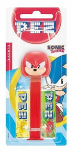 Bonbons PEZ Sonic avec recharge aux fruits - 8,5G, 3 designs disponibles (aléatoire)