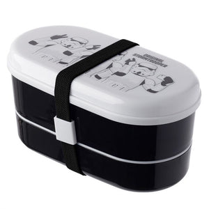 Compartmentalized Bento Lunch Box with Fork &amp; Spoon - The Original Stormtrooper