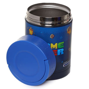Stainless Steel Snack Box 500ml - Game Over