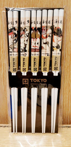 Lot 5 Pairs of Erotic Chopsticks - Tokyo Design Studio