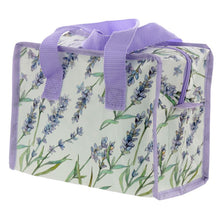 Load image into Gallery viewer, &quot;Pick of the Bunch&quot; Insulated Lunch Bag - Lavender Flowers
