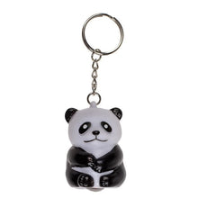 Load image into Gallery viewer, PANDA SQUEEZ KEYRING
