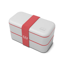 Load image into Gallery viewer, LUNCH BOX MONBENTO MB ORIGINAL COTTON RED 1L
