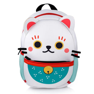 Neoprene children's backpack Maneki Neko