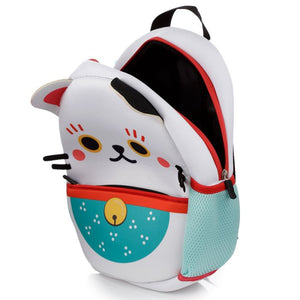 Neoprene children's backpack Maneki Neko