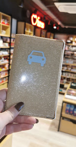Sequined car paper cover