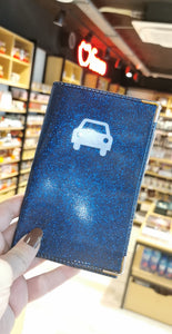 Sequined car paper cover