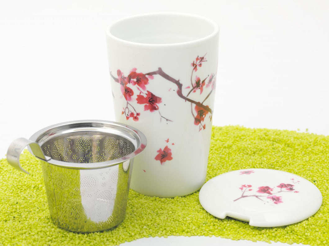 Teapot with Sakura motif (Cherry blossom) 25 cl