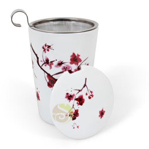 Tisanière motif Sakura (Fleur de cerisier) 25 cl