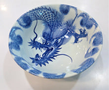 Load image into Gallery viewer, JAPANESE BOWL BLUE DRAGON PATTERN
