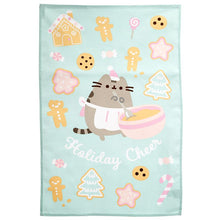 Load image into Gallery viewer, Pusheen the Cat Kitchen Towel - Christmas Vacation

