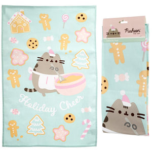 Torchon de Cuisine Pusheen the Cat - Vacances de Noël