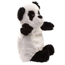 Load image into Gallery viewer, Microwavable panda hot water bottle
