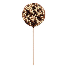 Load image into Gallery viewer, Sucette au chocolat - lait perles crispy 50G

