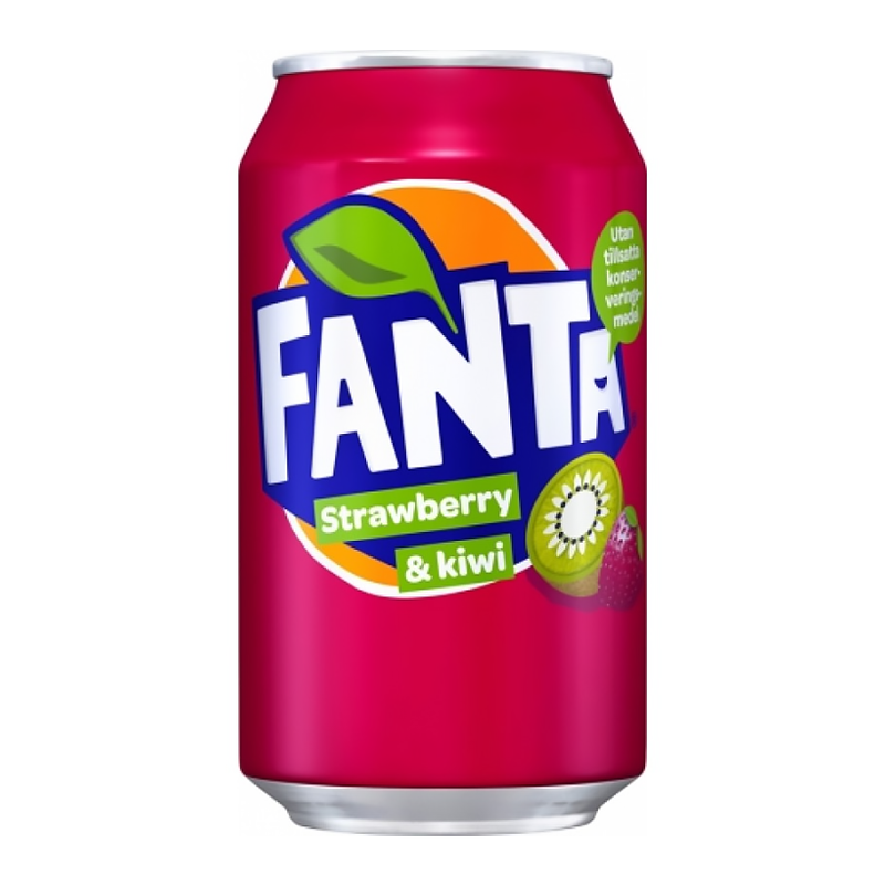 Can Fanta - strawberry & kiwi 330ML