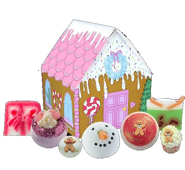 Bath Products Gift Pack - Gingerbread House