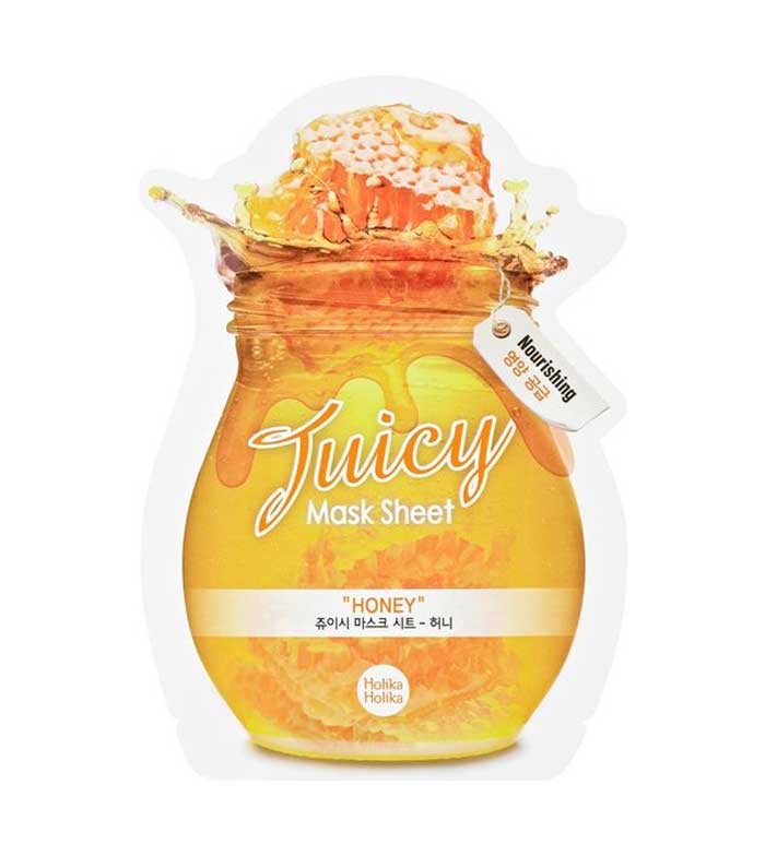 Masque visage Juicy Mask Sheet - Honey (HOLIKA HOLIKA)
