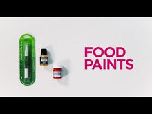 Charger et lire la vidéo dans la visionneuse de la Galerie, Rainbow Dust Metallic Food Paint - Gold - 24ml
