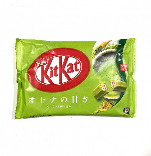 Japanese KitKat mini - matcha (green tea) 135.6G