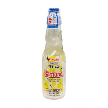 Limonade japonaise Ramune - Yuzu 200ml (KIMURA)
