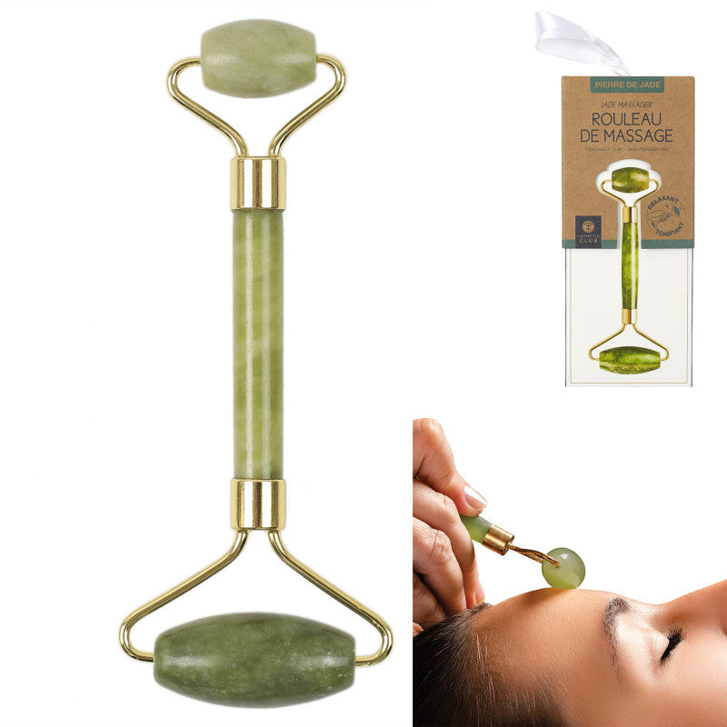 Massage Roller - Jade Stone