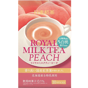 ROYAL TEA pêche au lait - NITTO 140G (10X14G)