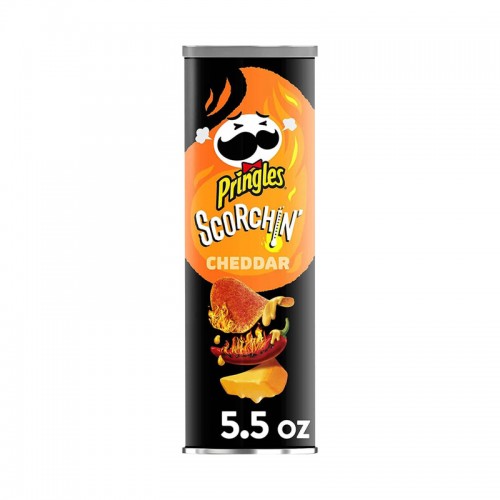 Pringles Scorchin - spicy cheddar 158G