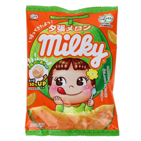 Bonbons caramels au lait Milky Peko-Chan - melon 6*76G (FUJIYA)