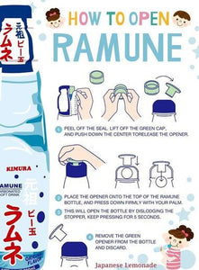 Ramune Japanese Lemonade - Coconut 200ML