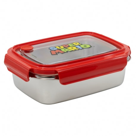 Stainless steel lunch box - SUPER MARIO 670 ML
