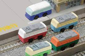 Gomme japonaise - Trains & Bus