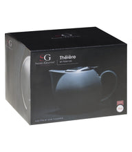 Load image into Gallery viewer, Gray ball teapot 75cl
