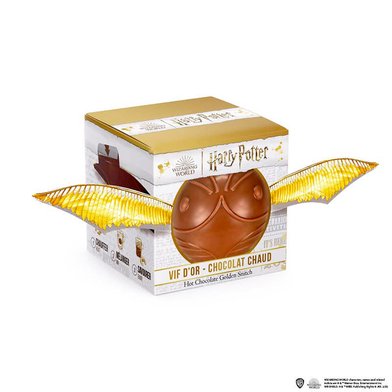 Chocolate Snitch Harry Potter - milk chocolate and marshmallows 50G
