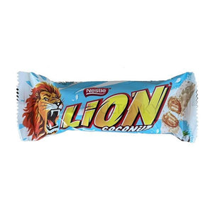 Lion coconut - chocolat blanc et noix de coco 30G